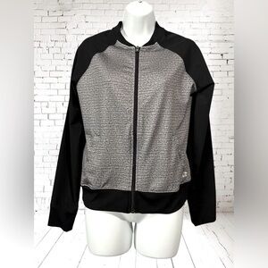 NEW, Tuff Athletics, Full-Zip Jacket, Size S, Black & Gray